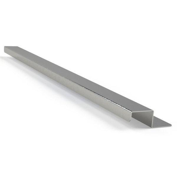 Dripping Shield, 1 in. H x 24 in. W x 3 in. L, Stainless Steel